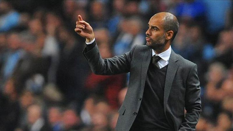 Pep Guardiola, entrenador del Bayern de Munich.