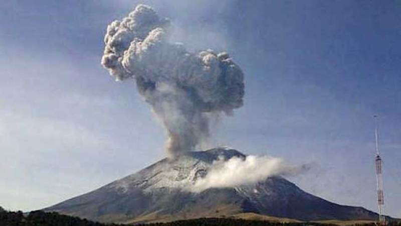 El Secretario de Gobernación anunció en Twitter sobre las actividades volcánicas del Popocatépetl.