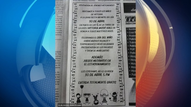 “Zetas” invitan a fiesta del Día del Niño