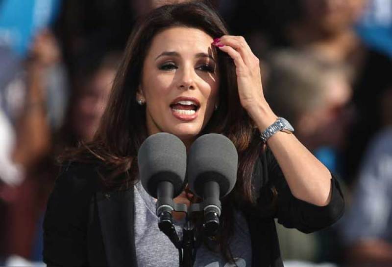 Eva Longoria: "Que Dios esté con los heridos!".