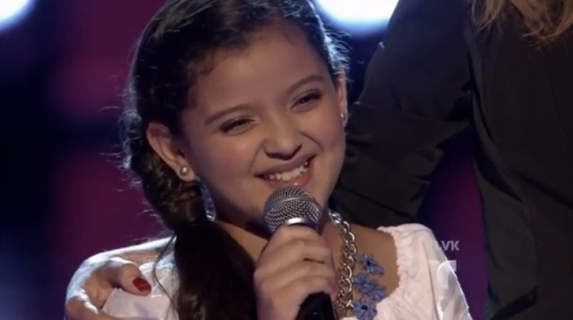 Samantha agradeció contenta las buenas criticas de los coaches y sus felicitaciones.