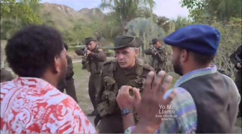 La Policía llega sin enfrentarse al más mínimo de resistencia.