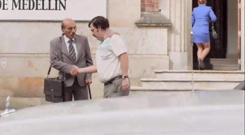 Pablo acude personalmente a ver al Magistrado Zuluaga para intimidarlo y asegurarle cínicamente que él nada tuvo que ver con la muerte de los agentes.