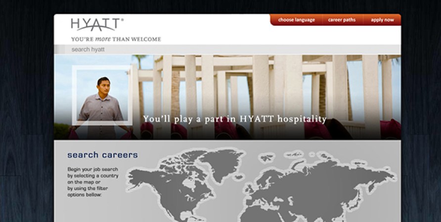 Hyatt Hotels<br /><br />Industria: Hostelería<br /><br />Puestos de trabajo: Meseros, Personal de Limpieza, Recepcionistas, Botones, Asistente de Banquetes<br /><br />Las plazas son para: Los Ángeles, Dallas, Nueva York