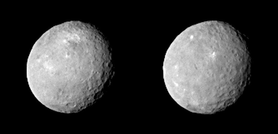 Ls dos caras de Ceres, es el más pequeño de los planetas enanos dentro del sistema solar.
