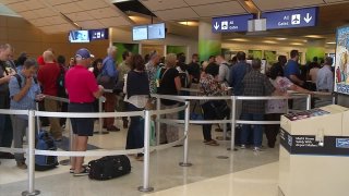 TSA AT DFW Airport