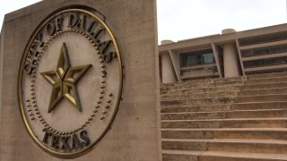 dallas logo city hall