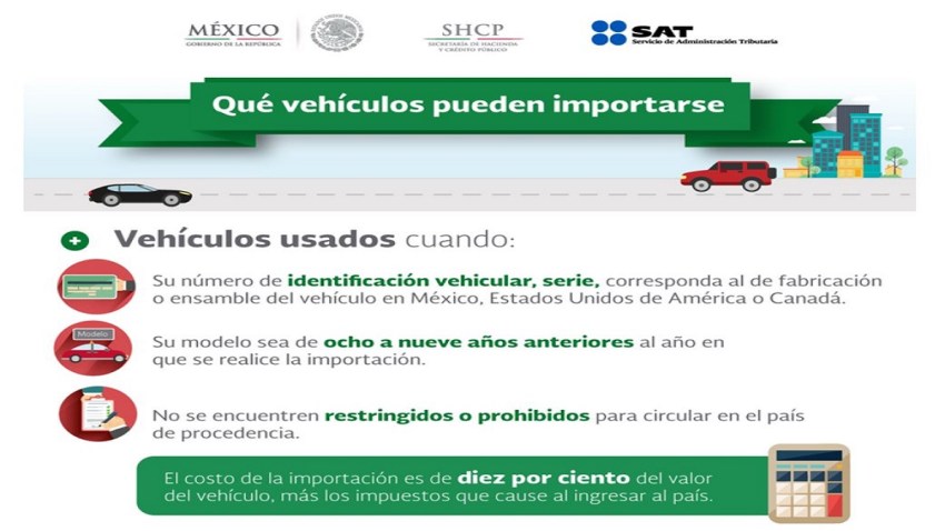 Importación definitiva de vehículos usados