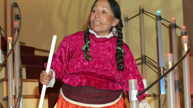 1 DE MAYO, 2015 - María Elena Velasco, conocida por haber creado el popular personaje de "La India María", falleció a los 74 años.
