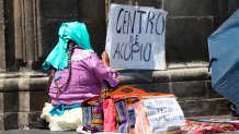 Artesanas indígenas en Ciudad de México