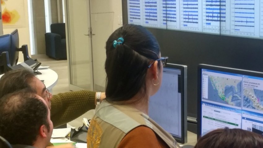 Monitoreo de sismos en México