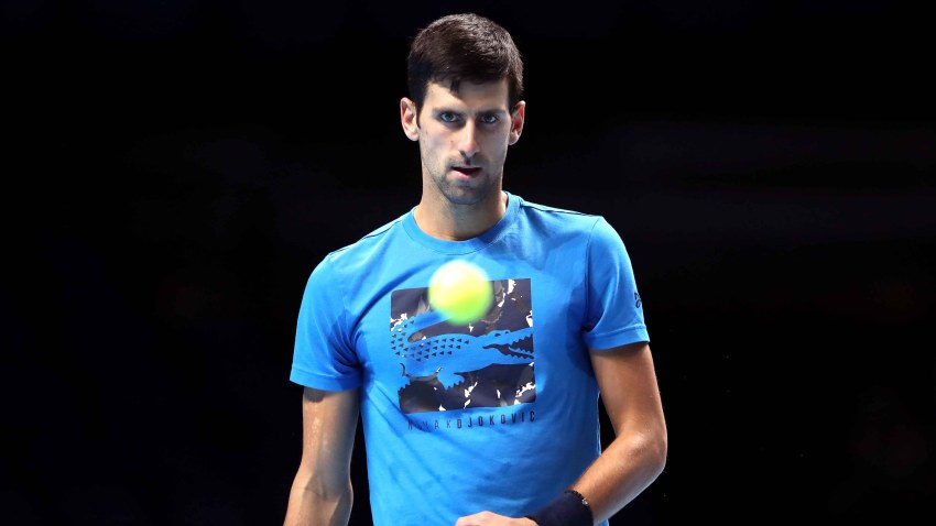 El tenista Novak Djokovic