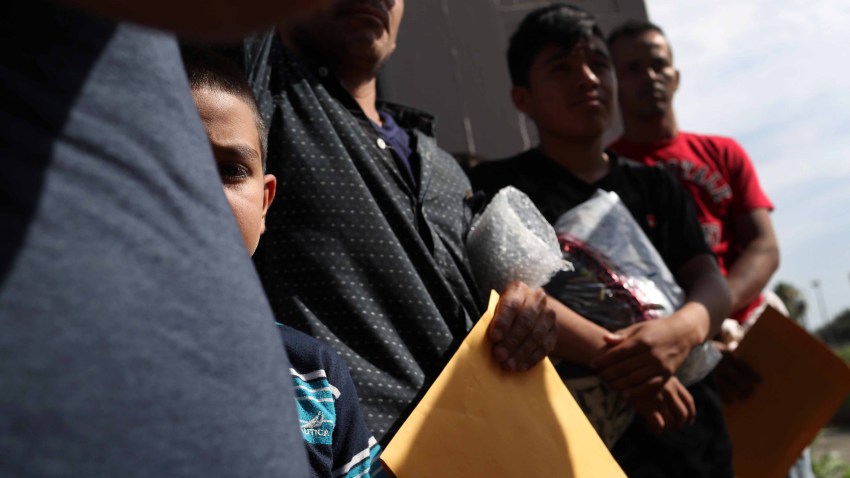 Foto de inmigrantes indocumentados