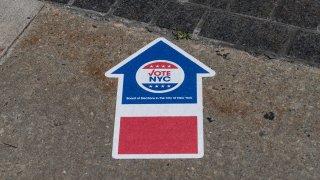Early primary voting places opened in NYC.