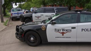 Picture of Fort Worth Police Cars