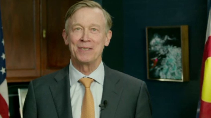 Hickenlooper habla tras victoria de la plaza de Colorado en el Senado federal