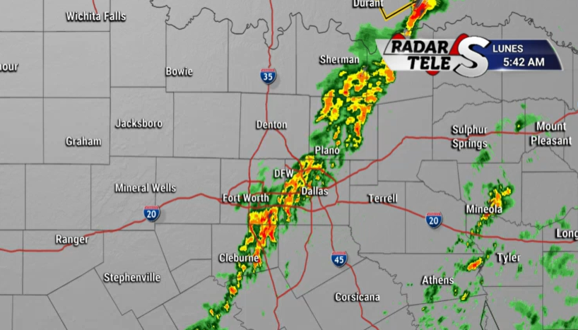 Storms reach various parts of North Texas – Telemundo Dallas (39)