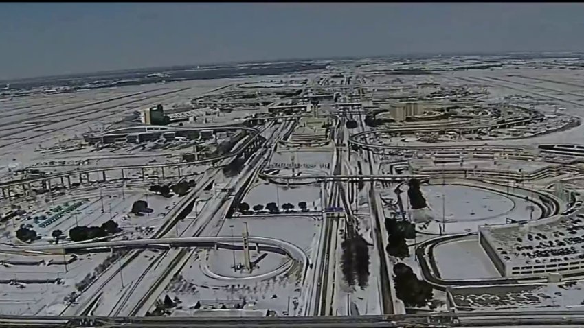 Así el aeropuerto DFW con más de 900 vuelos cancelados