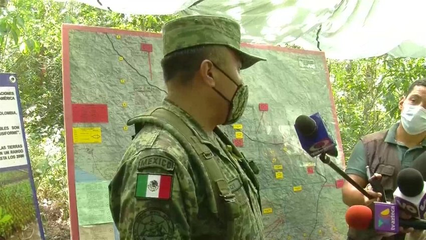 Militares desmantelan laboratorio de cocaína en Guerrero, México