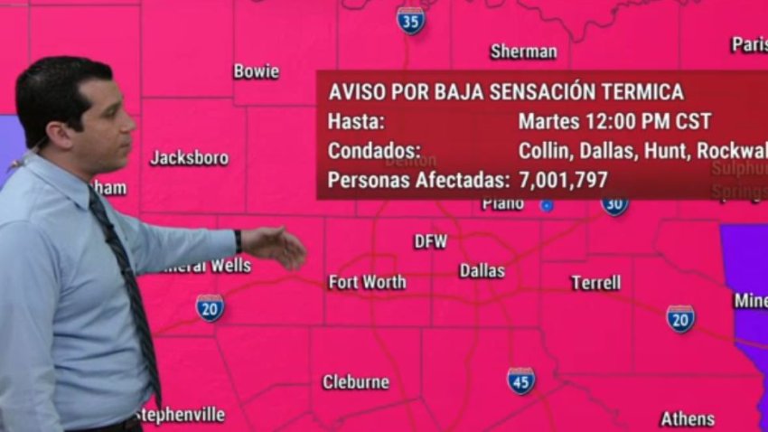Nuevo récord histórico en el norte de Texas -1 grado