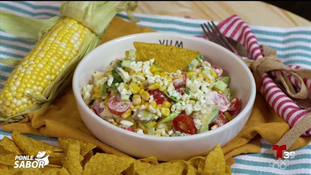 Receta Ensalada cremosa de elote fresco Telemundo Dallas (39)