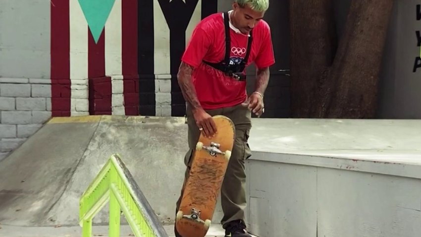 Tokio 2020: joven boricua listo para competir en el estreno del skateboarding