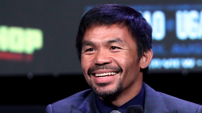 El famoso boxeador Pacquiao es candidato a la presidencia de Filipinas