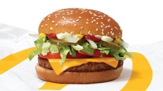 Foto de hamburguesa de McDonalds Mc Plant
