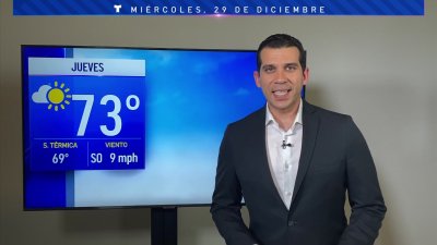 Jueves con nubes en la mañana y cálido en la tarde