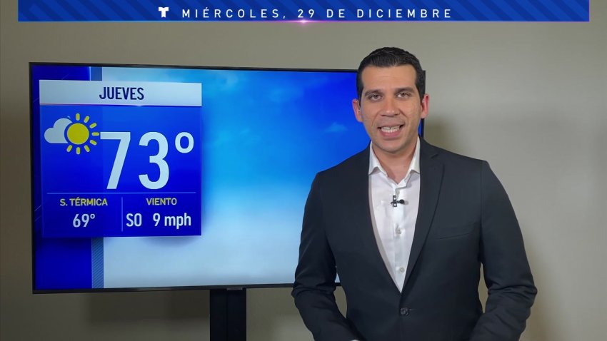 Jueves con nubes en la mañana y cálido en la tarde