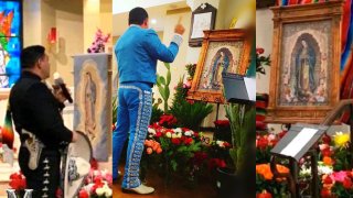 Luis Memo Bernal canta a la Virgen de Guadalupe