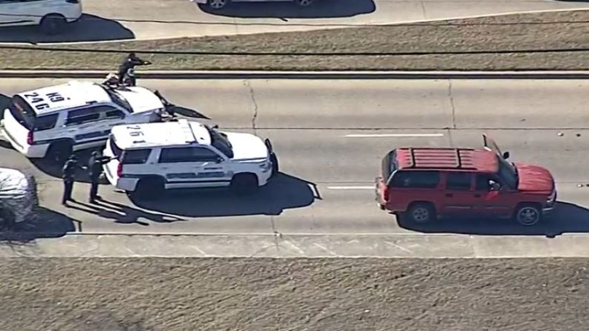 Persecución policial en Dallas