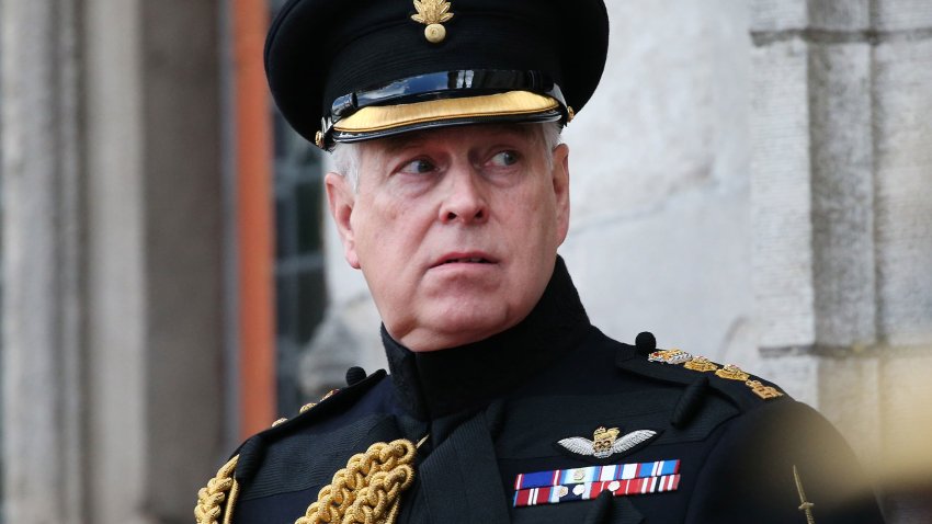 The Duke of York, in his role as colonel of the Grenadier Guards, at a memorial in Bruges to mark the 75th Anniversary of the liberation of the Belgian town.