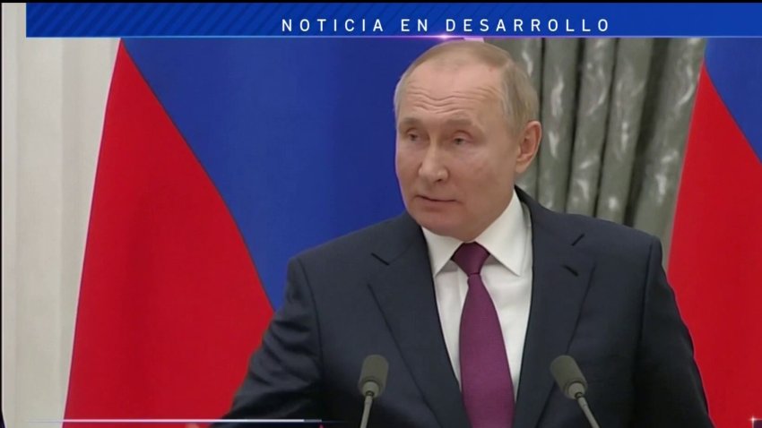 Vladimir Putin dice estar dispuesto al diálogo ante la crisis con Ucrania