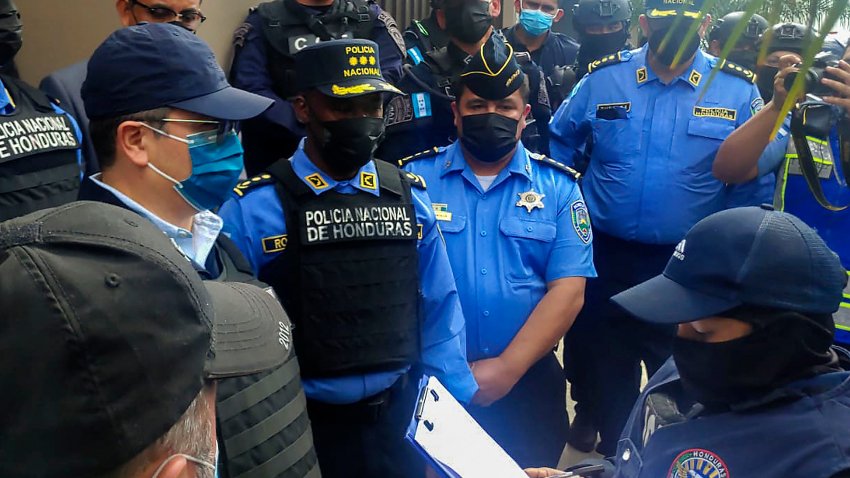 Arrestan al expresidente de Honduras, Juan Orlando Hernández