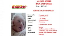 Valentina Sabean de 7 meses