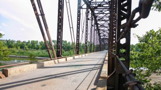 South Canadian River in Oklahoma