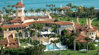 Aerial view of Mar-a-Lago