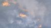 Incendio forestal en el condado Palo Pinto