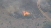 Incendio forestal en el condado Palo Pinto