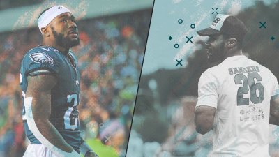 Miles Sanders de los Eagles está ayudando  a la juventud de Filadelfia