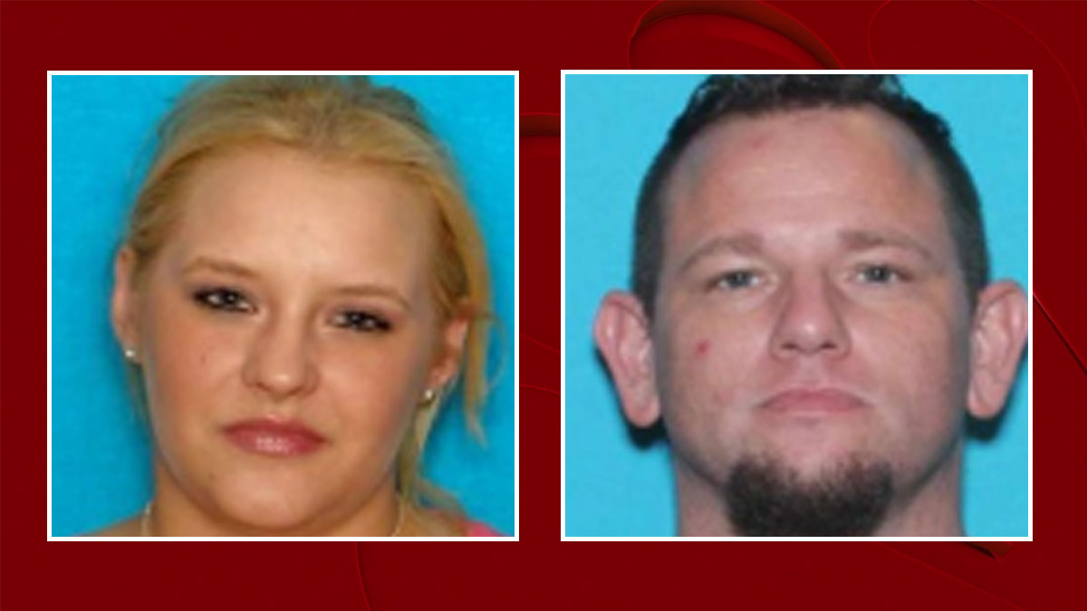 Alethia Tyson, 35 (left), and Scott Welch, 43 (right), are wanted in connection with the disappearance of two children in Midlothian this week.