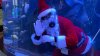Video: Santa Claus bajo el agua en Dallas