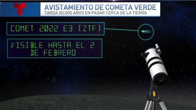 Cómo y cuándo ver el cometa verde que pasa cada 50,000 años