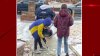 Buenos samaritanos ayudando a la comunidad en este tiempo invernal