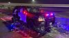 Fuera de peligro dos policías de Fort Worth tras camión impactar su patrulla