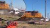 Dramático video: hispano se salva de morir aplastado por un tren en Texas