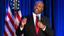 FILE - Sen. Tim Scott,