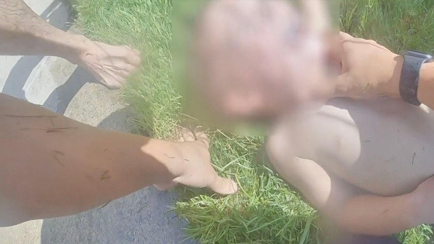 Impactante video: oficial de la policía salva a un niño de 2 años de morir ahogado en una piscina