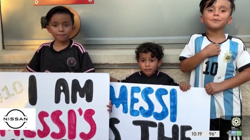 Furor en el Metroplex por Messi
